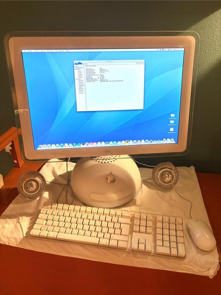 Apple G4 Bolletje - Origineel & Werkend!, Computers en Software, Apple Desktops, Gebruikt, iMac, HDD, Minder dan 2 Ghz, Minder dan 4 GB