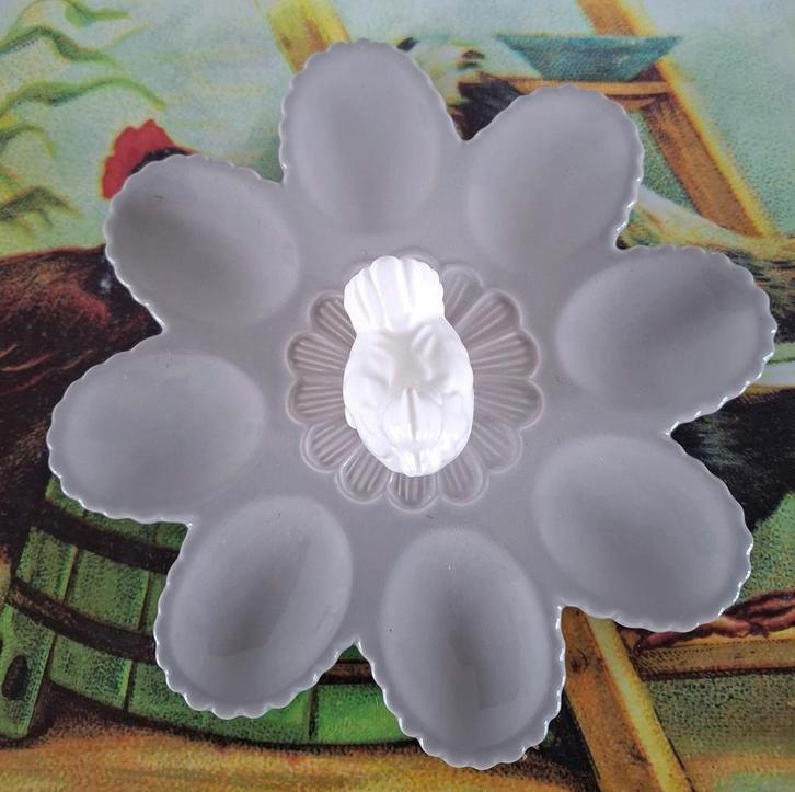 Eierschaal met Kip Decoratie, Huis en Inrichting, Keuken | Keukenbenodigdheden, Gebruikt, Ophalen of Verzenden