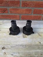 Ibc adapters  2 stuks s 60x6 buitendraad pe-hd, Ophalen of Verzenden, Gebruikt, Universele onderdelen