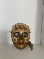 Venetiaans bronzen masker, Antiek en Kunst, Kunst | Niet-Westerse kunst, Ophalen of Verzenden