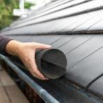 Gootdrain Bladstop - Maten M, L, XL en XXL - Bladvanger, Doe-het-zelf en Verbouw, Dakplaat of Dakpanplaat, Steen of Klei, Zwart