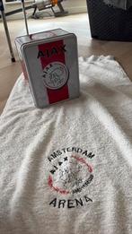 Ajax handdoek en trommel, Verzamelen, Ophalen of Verzenden, Zo goed als nieuw