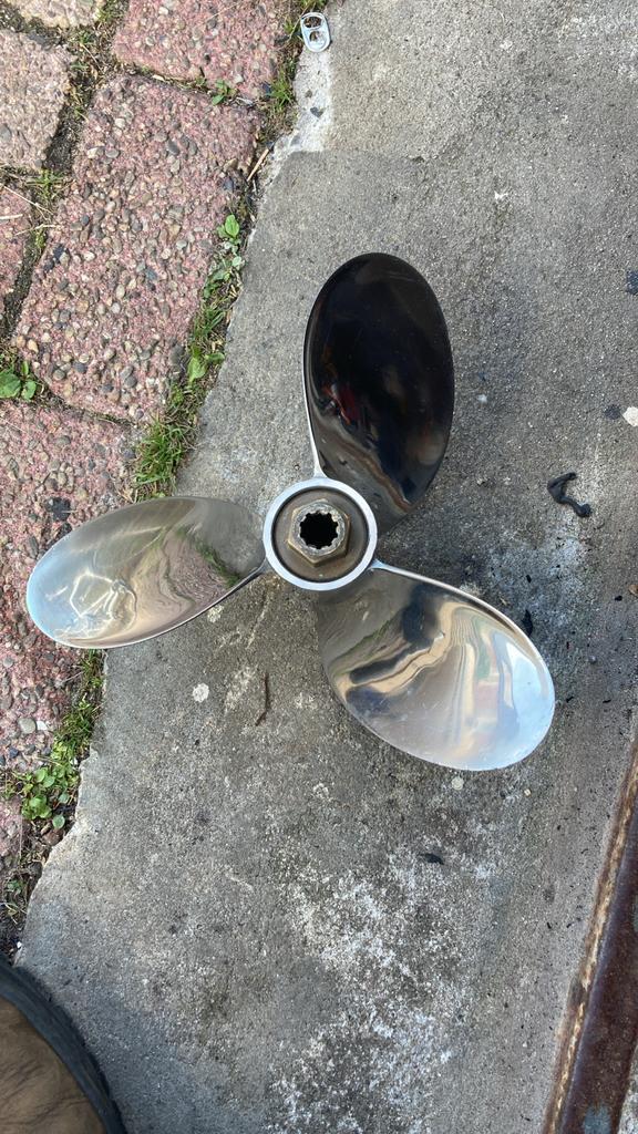 18 Pitch chopper Mercury/Yamaha 20-30pk, Watersport en Boten, Bootonderdelen, Nieuw, Motor en Techniek, Motorboot, Ophalen