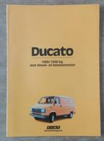 brochure Fiat Ducato  1983, Verzenden, Nieuw, Overige merken
