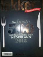 Lekker500 Restaurantgids Nederland 2015, Ophalen of Verzenden, Gelezen, Lekker, Catalogus