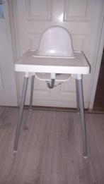 Te koop: IKEA kinder eetstoel met tafelblad, Ophalen, Gebruikt, Overige typen, Gordel(s)