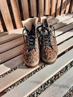 Hoge lederen veterschoenen van Paul Green, Kleding | Dames, Schoenen, Bruin, Overige typen, Ophalen of Verzenden, Zo goed als nieuw