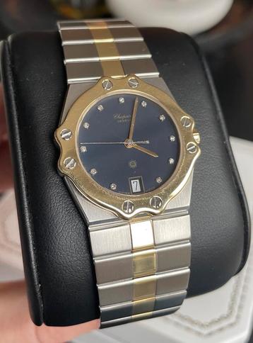 Chopard St. Moritz — ref. 8023 — 1988 — Full Set — Diamant beschikbaar voor biedingen