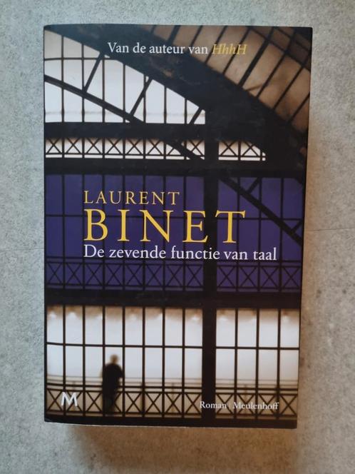 Laurent Binet - De zevende functie van taal, Boeken, Literatuur, Zo goed als nieuw, Nederland, Ophalen of Verzenden