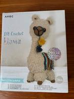 DIY compleet pakket om leuke lama te haken, Hobby en Vrije tijd, Breien en Haken, Ophalen of Verzenden, Zo goed als nieuw, Haken