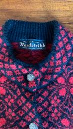 Noors vest wol, Ophalen of Verzenden, Gedragen, Maat 42/44 (L), Rood