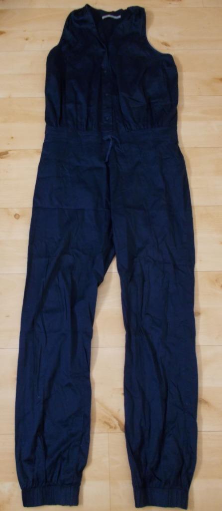 Mooi donkerblauw broekpak/jumpsuit van Dictionary! M, Kleding | Dames, Jumpsuits, Zo goed als nieuw, Maat 38/40 (M), Blauw, Verzenden