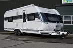 Hobby Prestige 660 WFC Mover E&P Level Voortent Luifel Etc!, Caravans en Kamperen, Rondzit, Hobby, 7 tot 8 meter, Bedrijf