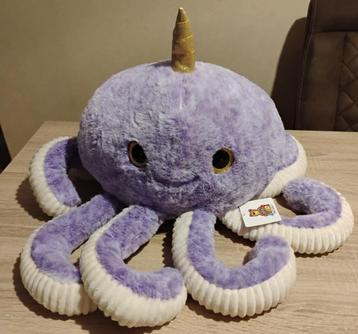 grote octopus zeer mooi nieuw met kaartje beschikbaar voor biedingen