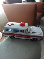 Oude Blikken Ambulance - Zeer Goede Staat!, Antiek en Kunst, Antiek | Speelgoed, Ophalen of Verzenden