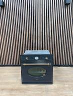 Mooie Antraciet messing Boretti inbouw oven (Gratis bezorgt), Witgoed en Apparatuur, Ovens, Oven, Hete lucht, Ophalen of Verzenden