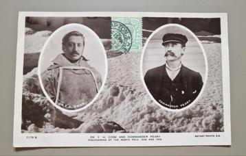 126)ORIGINELE ANSICHTKAART  F.H.COOK, PEARY 1909-NORTH POLE beschikbaar voor biedingen