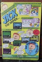 MSX Metalen Wandbord Jack the Nipper spectrum Amstrad, Verzenden, Nieuw