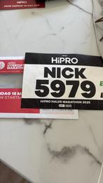 Startbewijs halve marathon Utrecht, Sport en Fitness, Loopsport en Atletiek, Ophalen of Verzenden, Nieuw, Overige typen, Overige merken