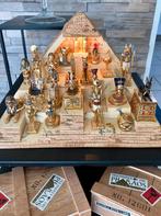 Egyptische gouden beeldenset, Antiek en Kunst, Kunst | Beelden en Houtsnijwerken, Ophalen