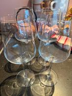 4 Vivo wijnglazen - Nieuwstaat, Huis en Inrichting, Glas of Glazen, Ophalen of Verzenden, Effen, Glas