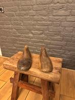 Oude houten schoenen, Tuin en Terras, Ophalen, Gebruikt, Hout