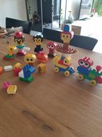 Ogen, gezichten,  wagentjes, treintje van duplo, Ophalen of Verzenden, Gebruikt, Duplo