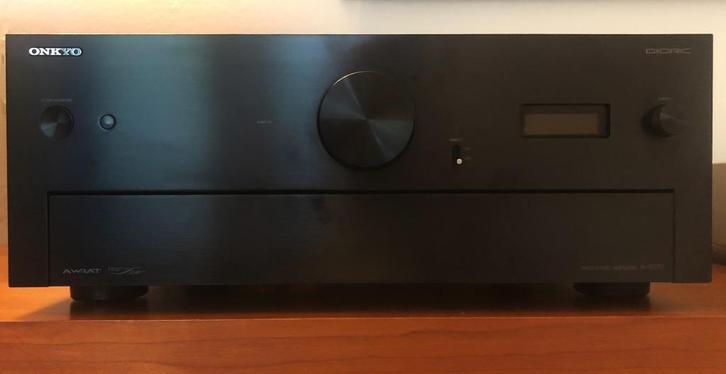 Onkyo A-9070 versterker in puike staat., Audio, Tv en Foto, Versterkers en Receivers, Zo goed als nieuw, Stereo, 60 tot 120 watt