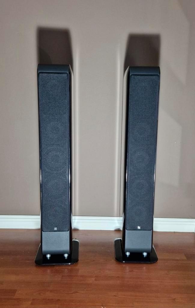 Boston Acoustics M350 Speakers TOP GELUID SIERRAAD IN HUIS !, Audio, Tv en Foto, Luidsprekers, Gebruikt, Front, Rear of Stereo speakers