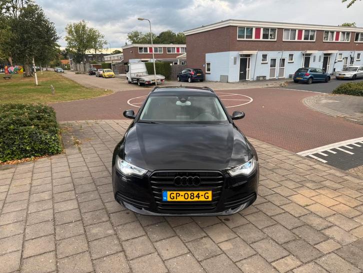 Audi A6 2.0TDI 130KW Avant Multitron 2012 Zwart, Auto's, Audi, Particulier, A6, ABS, Achteruitrijcamera, Airbags, Airconditioning