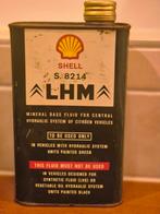 Shell LHM Olie blik, Ophalen of Verzenden, Gebruikt, Overige