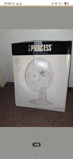 Princess Tafelventilator 30cm - In Doos!, Ophalen of Verzenden, Gebruikt, Tafelventilator