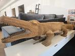 Kunst - Levensgroot - Krokodil, Ophalen of Verzenden