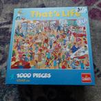 That's Life puzzel 1000 stukjes, Gebruikt, 500 t/m 1500 stukjes, Legpuzzel, Ophalen