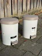 Allibert Azimut Afvalemmer - 2 stuks, Ophalen, Kunststof, Met pedaal, Vbnv