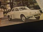 Brochure Renault Dauphine 1965, Ophalen of Verzenden, Zo goed als nieuw, Renault