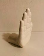 Boekensteun in vorm van hand , porselein, jaren 80, Ophalen of Verzenden, Huis en Inrichting