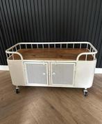 Trolleykast industrieel, Huis en Inrichting, Kasten | Dressoirs, Ophalen, Gebruikt, 25 tot 50 cm, 50 tot 100 cm