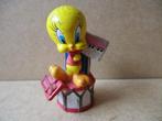 adv10433 tweety poppetje 4, Verzamelen, Ophalen, Looney Tunes, Gebruikt, Beeldje of Figuurtje