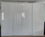Ikea HASVIK Schuifdeur, set van 2, hoogglans wit, 150x236 cm, 200 cm of meer, 150 tot 200 cm, Ophalen of Verzenden, Zo goed als nieuw