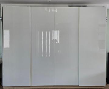 Ikea HASVIK Schuifdeur, set van 2, hoogglans wit, 150x236 cm beschikbaar voor biedingen