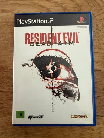 Resident Evil Dead aim & Virtua Cop + G-Con2 light gun (PAL) beschikbaar voor biedingen