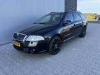 Skoda Octavia Combi 2.0 TFSI RS, Auto's, Skoda, 4 cilinders, 1984 cc, Zwart, Origineel Nederlands