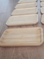 12 kleine (18,5 cm x13) houten dienblad. Nieuw, Huis en Inrichting, Keuken | Tupperware, Ophalen of Verzenden, Nieuw