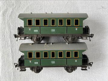 2x Fleischmann 5001 DB 2e klas rijtuigen Koln beschikbaar voor biedingen