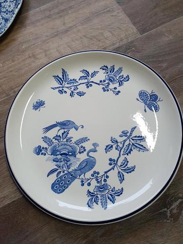 Boch Belgium Paon Blue prachtig bord puntgaaf beschikbaar voor biedingen