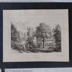Ets landhuis Bloeijendaal tussen Utrecht en De Bilt, Antiek en Kunst, Ophalen of Verzenden