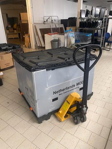 Kunststof palletbox vouwbaar L VOUW 80x120x80cm, nieuw beschikbaar voor biedingen