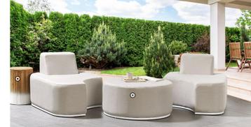 Mooie moderne Belliani Loungeset in hele goede staat. beschikbaar voor biedingen
