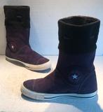 Converse All Star bohemian design warme leren laars paars 40, Overige kleuren, Lage of Enkellaarzen, Ophalen of Verzenden, Zo goed als nieuw